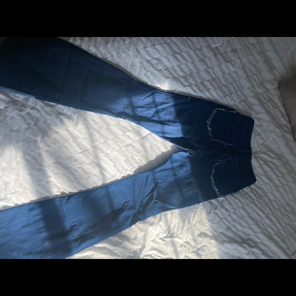 patchwork jeans